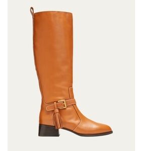 See by Chloe - Lory Leather Tassel Riding Boots